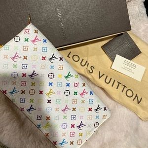 Authentic LV Monogram Multicolore Insolite Wallet